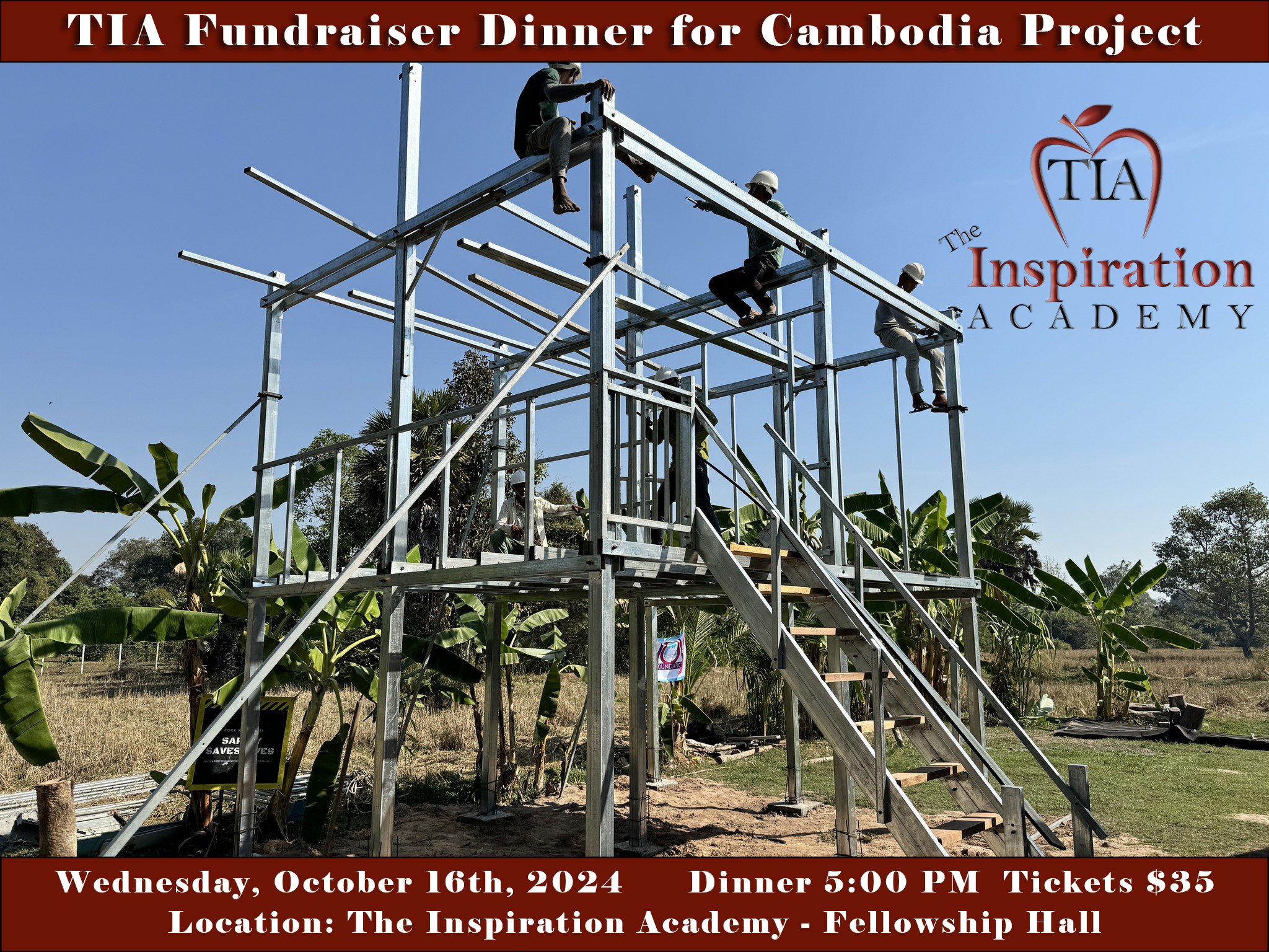 Fundraiser Dinner for Cambodia Project